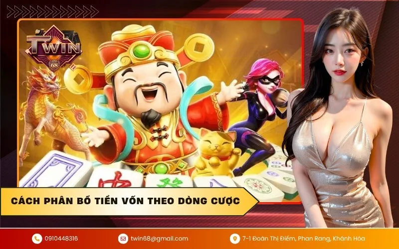 Cách phân bổ tiền vốn theo dòng cược