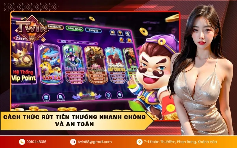 Cách thức rút tiền thưởng nhanh chóng và an toàn