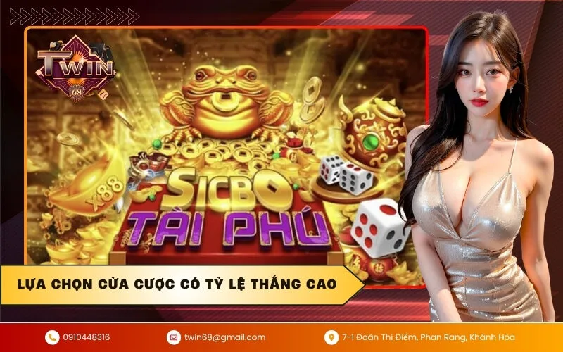 Lựa chọn cửa cược có tỷ lệ thắng cao