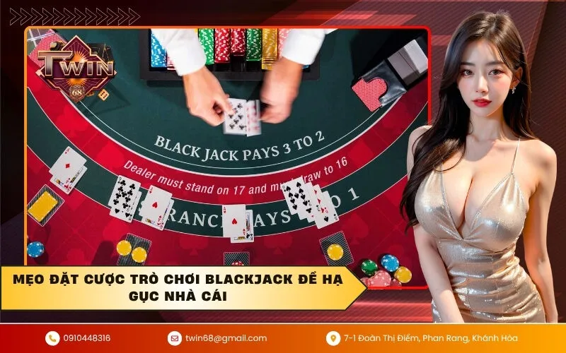 Mẹo đặt cược trò chơi blackjack để hạ gục nhà cái