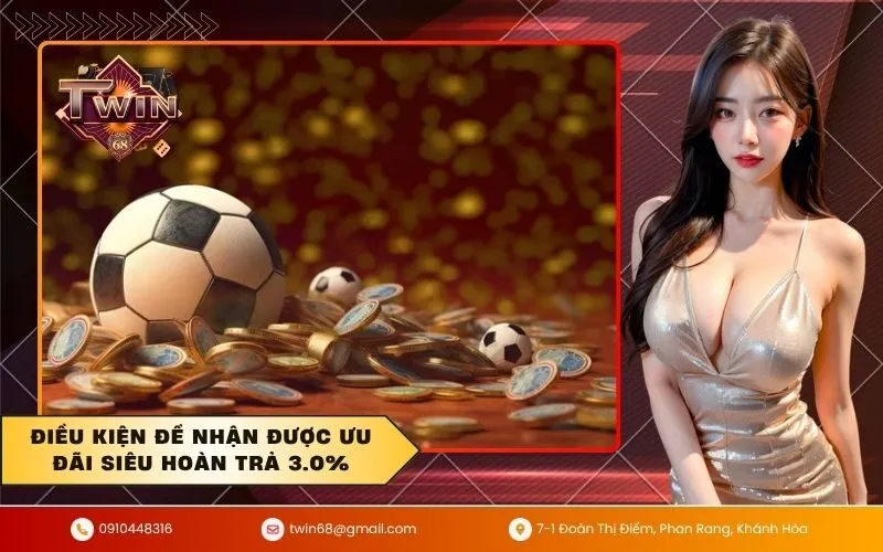 Điều kiện để nhận được ưu đãi siêu hoàn trả 3.0%