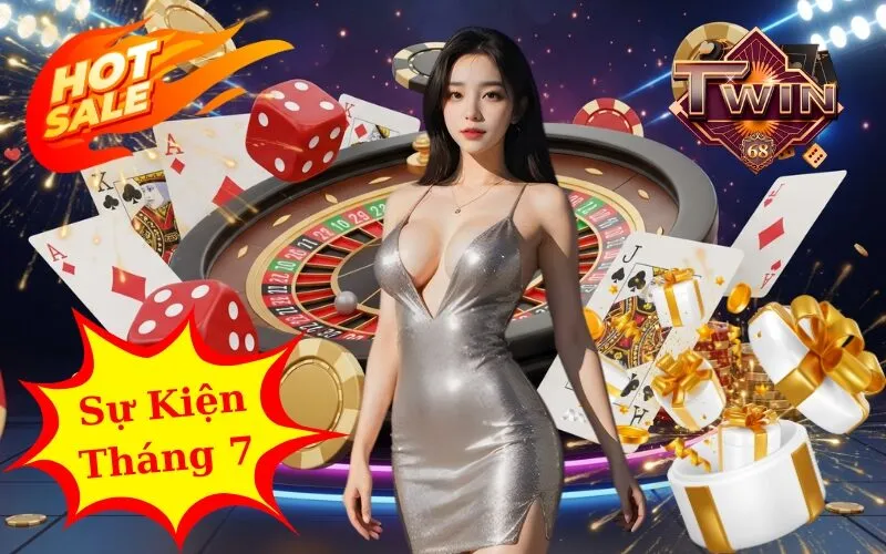 Sự Kiện Tháng 7: TWIN68 Thưởng Thắng Casino Đến 5 Triệu
